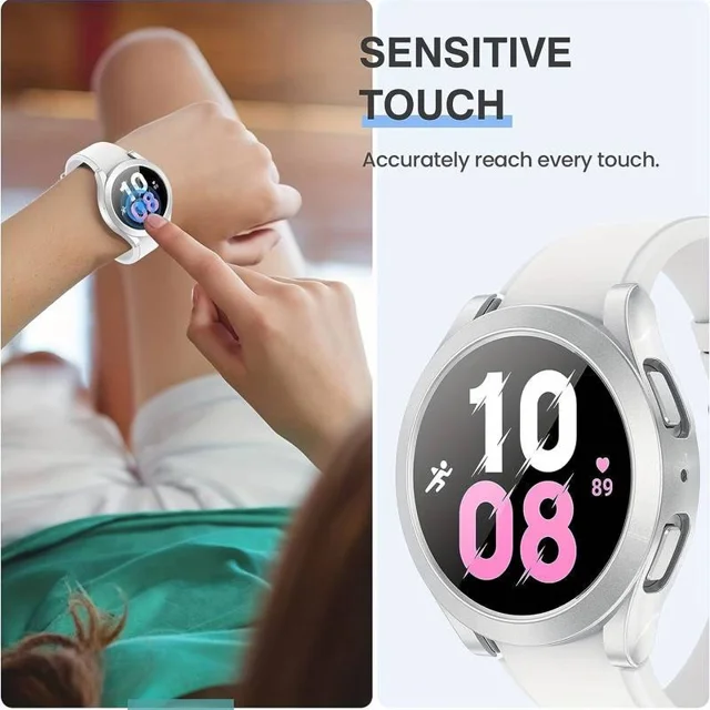 کاور لیتوو مدل Protector مناسب برای ساعت هوشمند سامسونگ Galaxy Watch 6 44mm به همراه محافظ صف-3.webp